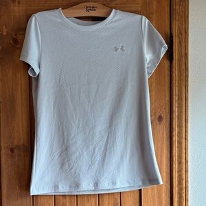 Under Armour Women's Light Gray Short Sleeve Tee